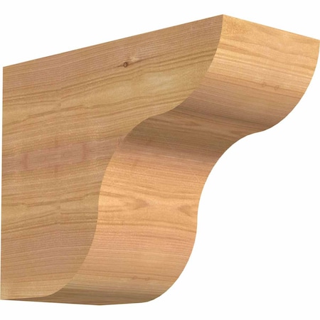 Ekena Millwork Carmel Smooth Rafter Tail, Western Red Cedar, 5 1/2"W x 10"H x 12"L RFT06X10X12CAR00SWR